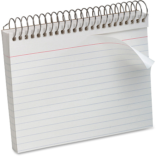 Oxford Spiral-Bound 5" x 8" Index Cards (40284) | OfficeCrave.com Oxford Spiral-Bound 5" x 8" Index Cards (40284) | OfficeCrave.com