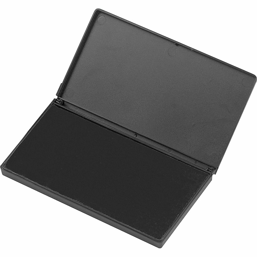 CLI Nontoxic Foam Ink Pads 2.8" Width x 4.3" Length - Foam Pad - Black Ink - Black - 1 Each (92220)