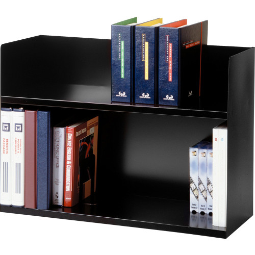 SteelMaster 26423BRBK Two-Tier Book Rack