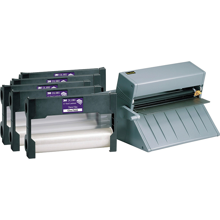 Scotch Heat-free Laminating System 12" Lamination Width - 0.10" Lamination Thickness - 10.5" Height x 16" Width x 10" Depth (LS1000VAD)