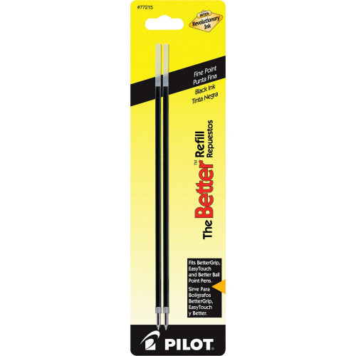 Pilot 77215 Refill for Pilot Better BetterGrip EasyTouch and CAMO Ballpoint Pens