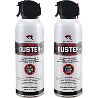 Read Right Office Duster For Desktop Computer, Home/Office Equipment - Ozone-safe, Non-flammable - 2 / Pack (RR3522)