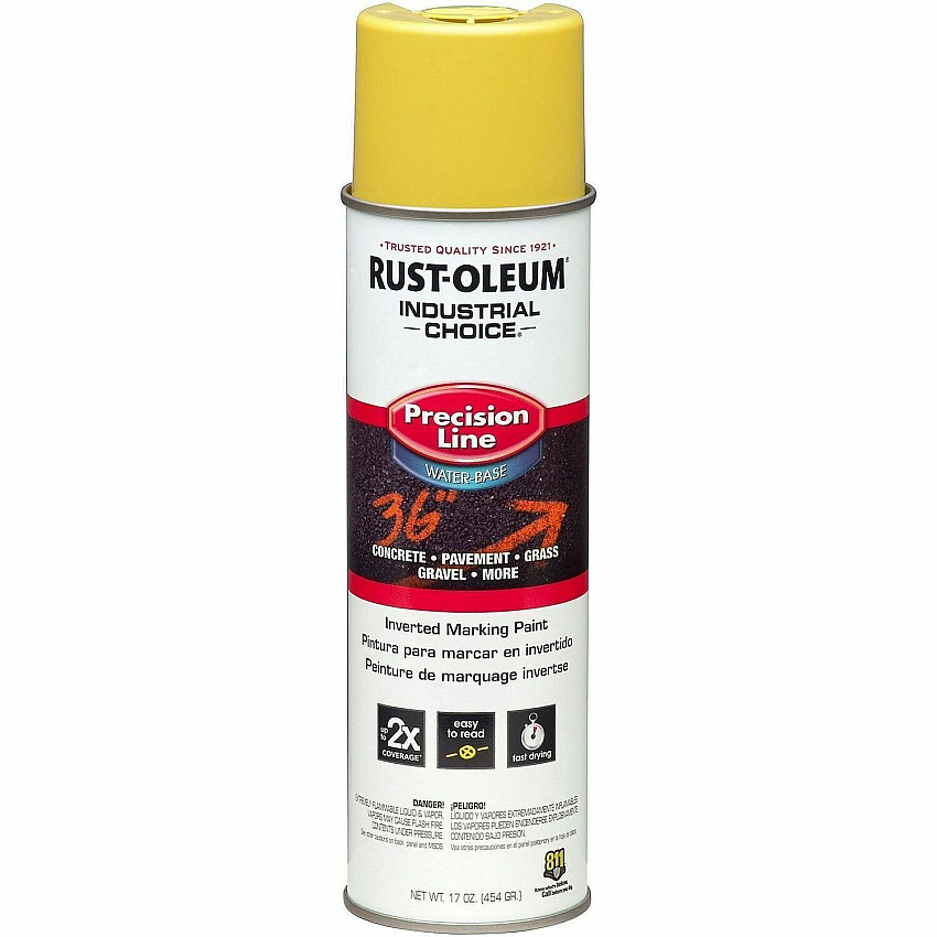 Rust-Oleum Industrial Choice White M1800 Marking Paint Spray (203034)