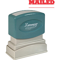 Xstamper MAILED Title Stamp Message Stamp - MAILED - 0.50