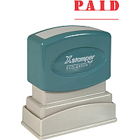 Xstamper PAID Title Stamp Message Stamp - PAID - 0.50