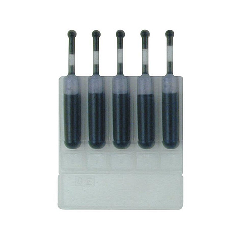 Xstamper Preinked Stamps Ink Cartridge Refills Black Ink - 0.17 fl oz - Black - 5 / Pack (22012)