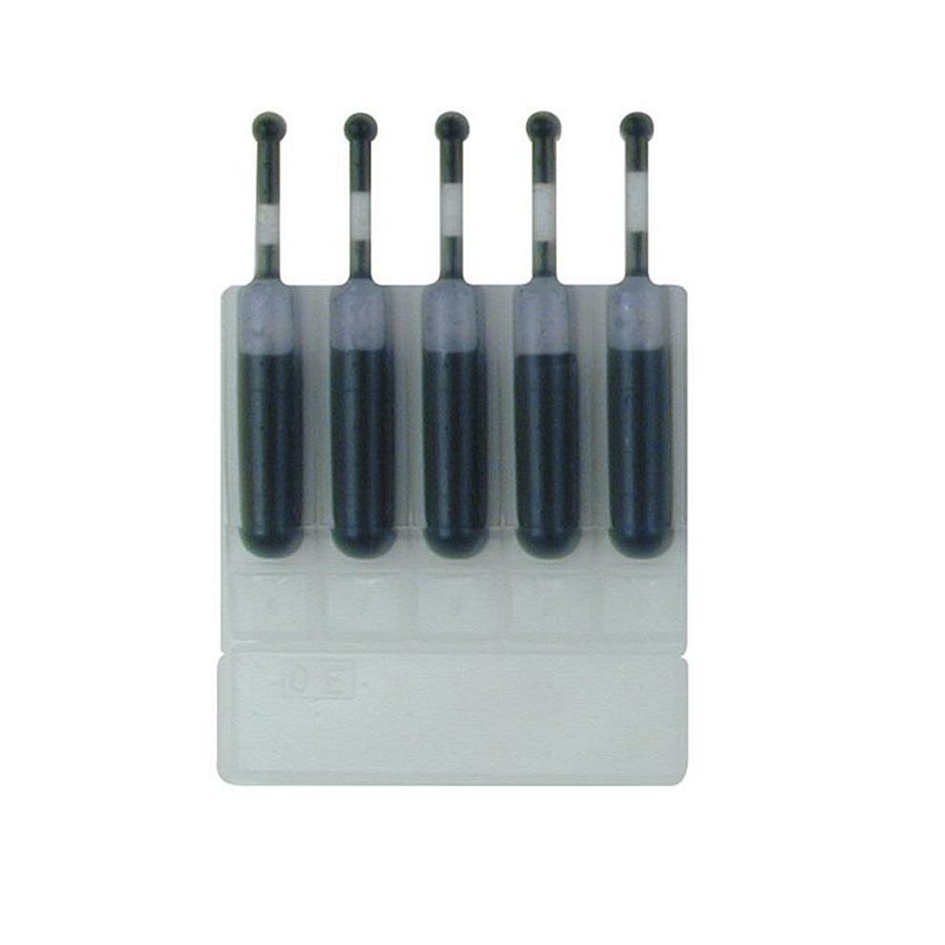 Xstamper Preinked Stamps Ink Cartridge Refills Black Ink - 0.17 fl oz - Black - 5 / Pack (22012)