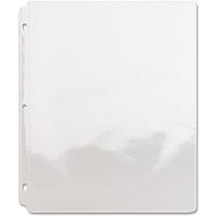 Sparco Top-Loading Vinyl Sheet Protectors For Letter 8 1/2" x 11" Sheet - Clear - Vinyl - 50 / Box (73907)
