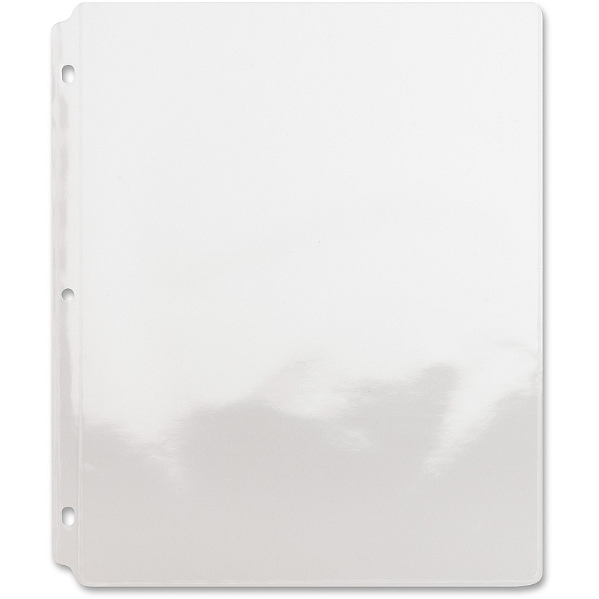 Sparco Top-Loading Vinyl Sheet Protectors For Letter 8 1/2" x 11" Sheet - Clear - Vinyl - 50 / Box (73907)