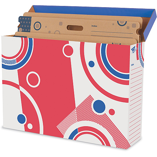 Trend Bulletin Board Storage Boxes External Dimensions: 27.8" Width x 7.3" Depth x 19" Height - For Multipurpose - 1 Each (T1020)