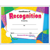Trend Certificate of Recognition 