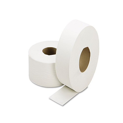 AbilityOne&reg; Jumbo Roll Toilet Paper, 1-Ply, 2,000-ft., 12 Rolls (NSN5909072)