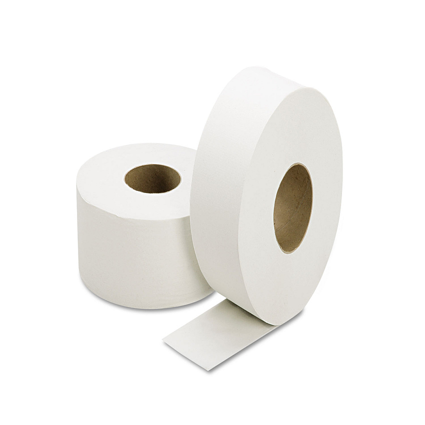 AbilityOne&reg; Jumbo Roll Toilet Paper, 2-Ply, 1,000 ft., 12 rolls (NSN5909073)