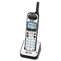 AT&T SynJ 4-Line Cordless Expansion Handset, Silver/Black (SB67108)