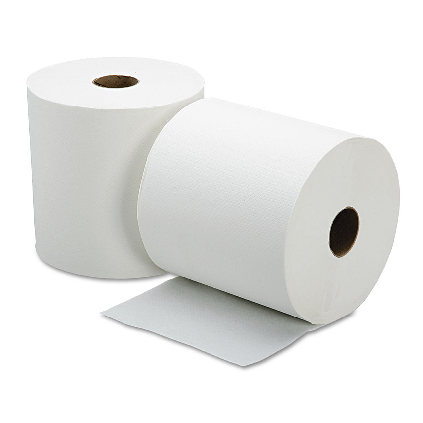 Skilcraft&reg; Hardwound Paper Towels, White ,800-ft., 6 Rolls (5923324)