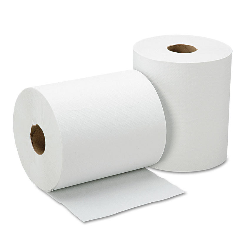 Skilcraft&reg; Hardwound Paper Towels, White ,600-ft., 12 Rolls (5923323)