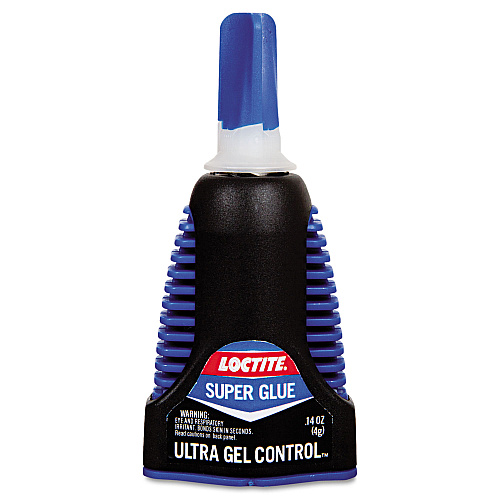 Loctite Ultra Gel Control Super Glue, 0.14 oz, Dries Clear (1363589)