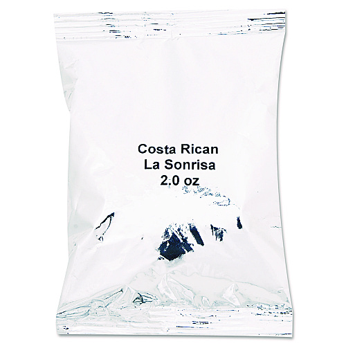 Distant Lands Coffee Coffee Portion Packs, Costa Rican La Sonrisa, 2 oz Packets, 40/Carton (39930404021)