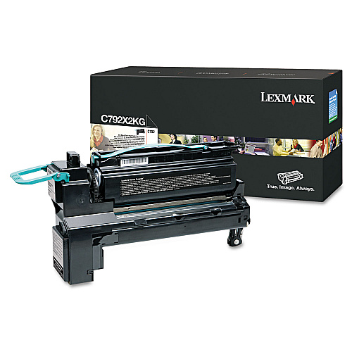 Lexmark C792X2KG Extra High-Yield Toner, 20,000 Page-Yield, Black