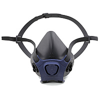 Moldex 7000 Half Mask Resuable Respirator Facepiece, Gray, Small - 1 Each (7001)