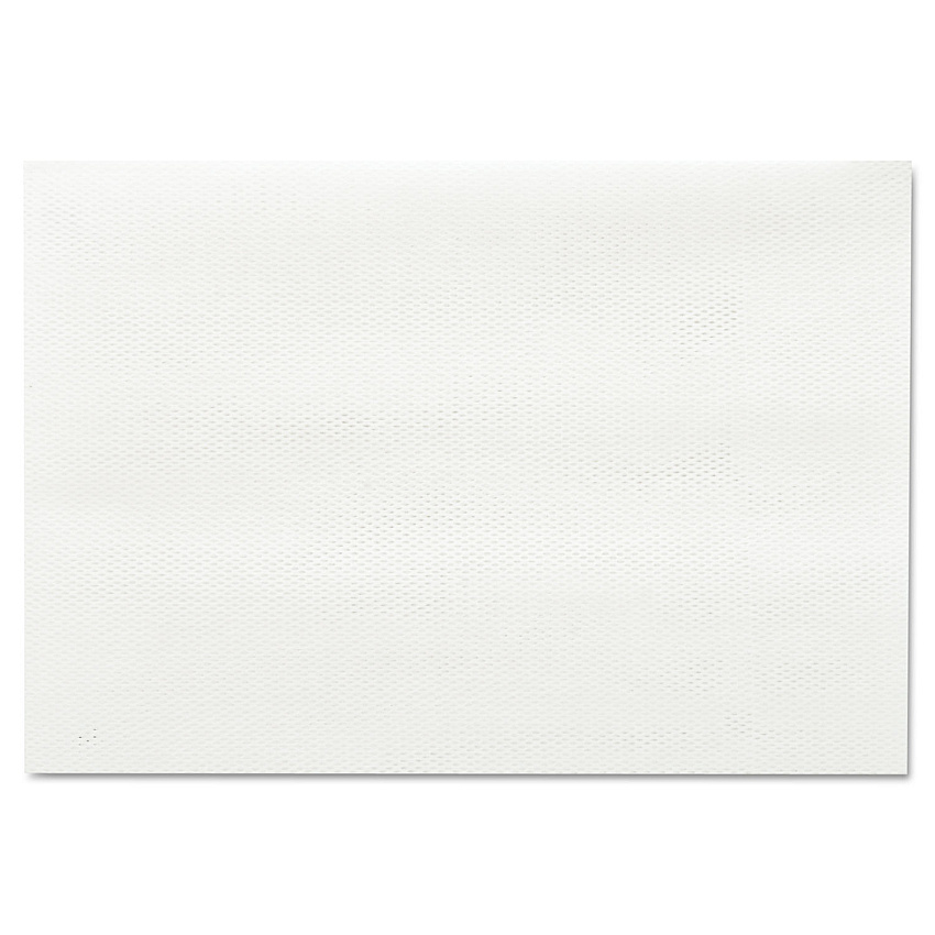 Chix Masslinn Shop Towels, 1-Ply, 12 x 17, Unscented, White, 100/Pack, 12 Packs/Carton (0930)