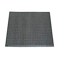 AbilityOne 7220015826247, SKILCRAFT 3-Mat Entry System Scraper Mat, 24 x 32, Black