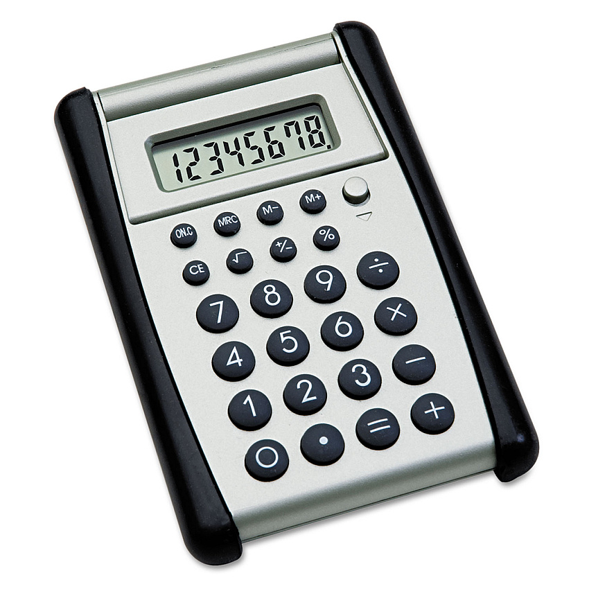 AbilityOne 7420014844559, SKILCRAFT Flip-Up Pocket Calculator, 8-Digit Digital