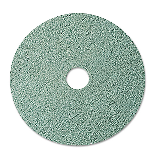 3M Ultra High-Speed Floor Burnishing Pads 3100, 20" Diameter, Aqua, 5/Carton (08753)