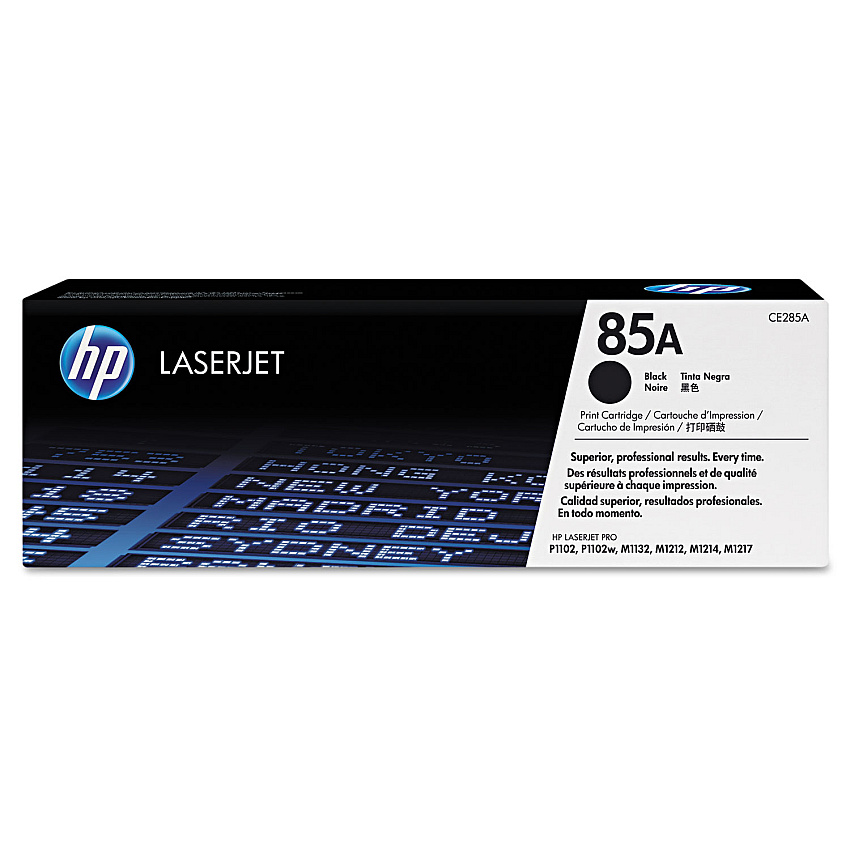 HP 85A, (CE285A) Black Original LaserJet Toner Cartridge