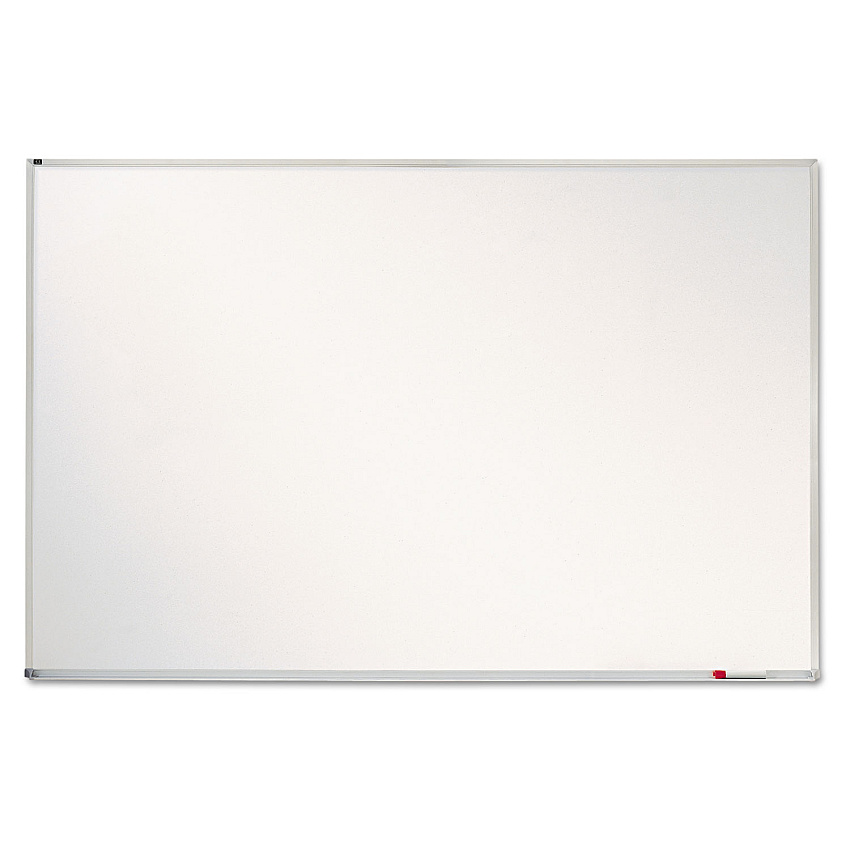 Quartet Porcelain Magnetic Whiteboard, 72 x 48, White Surface, Silver Aluminum Frame (PPA406)