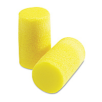 3M E-A-R Classic Plus Earplugs, Cordless, PVC Foam, Yellow, 200 Pairs/Box (3101101)