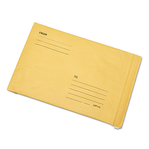 AbilityOne 8105002811168, SKILCRAFT Sealed Air Jiffy Mailer, #4, Paper Padding, Self-Adhesive Closure, 9.5 x 14.5, Golden Kraft, 100/Box