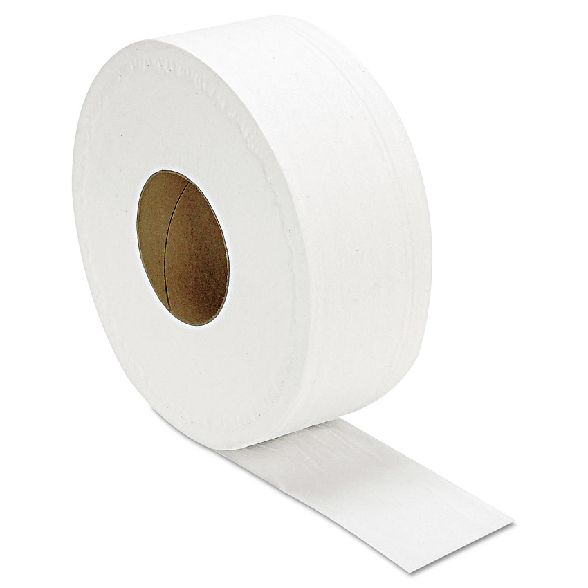 GEN&reg; Jumbo Jr. Toilet Paper Rolls, 2-Ply, 1000-ft., 12 Rolls (GENJRT1000)