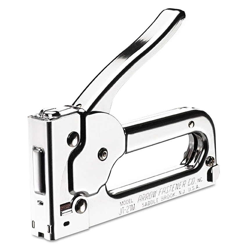 Arrow TackerAll Junior Staple Gun, Chrome (JT21CM)