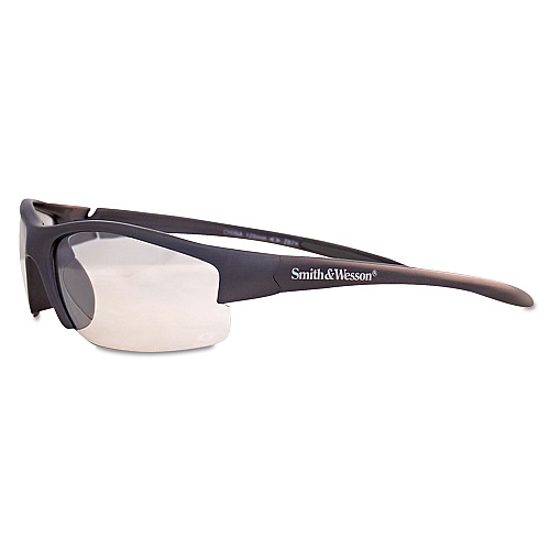 Smith & Wesson Equalizer Safety Glasses, Gunmetal Frame, Clear Lens (21294)