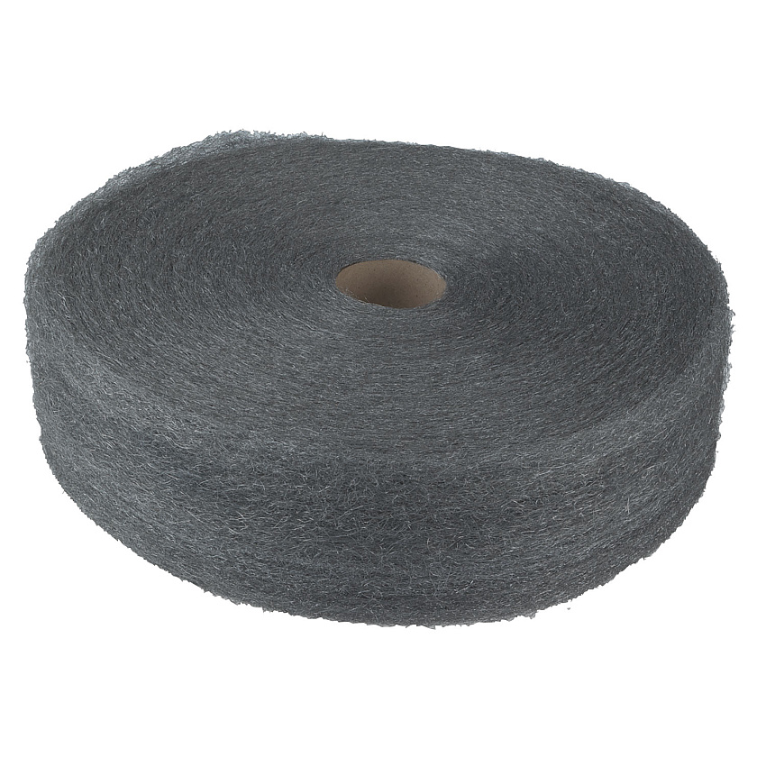 GMT Industrial-Quality Steel Wool Reel, #1 Medium, 5 lb Reel, 6/Carton (105044)