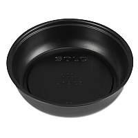 SOLO Polystyrene Portion Cups, 3.5 oz, Black, 250/Bag, 10 Bags/Carton (DSS3)