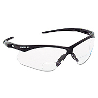 KleenGuard V60 Nemesis Rx Reader Safety Glasses, Black Frame, Clear Lens, +1.0 Diopter Strength (28618)