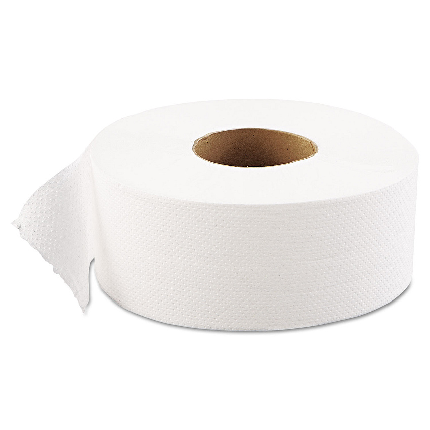 GEN&reg; JRT Jumbo Jr. Toilet Paper Rolls, 1-Ply, 2000-ft., 12 Rolls (GEN1511)