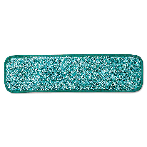 Rubbermaid Commercial Microfiber Dust Pad, 18.5 x 5.5, Green (Q412GRE)