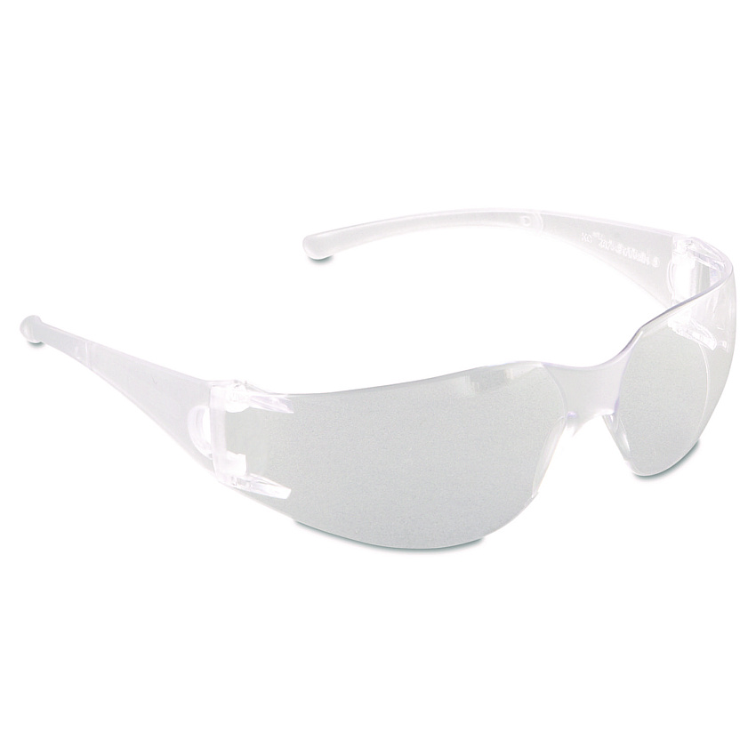 KleenGuard V10 Element Safety Glasses, Clear Frame, Clear Lens (25627)