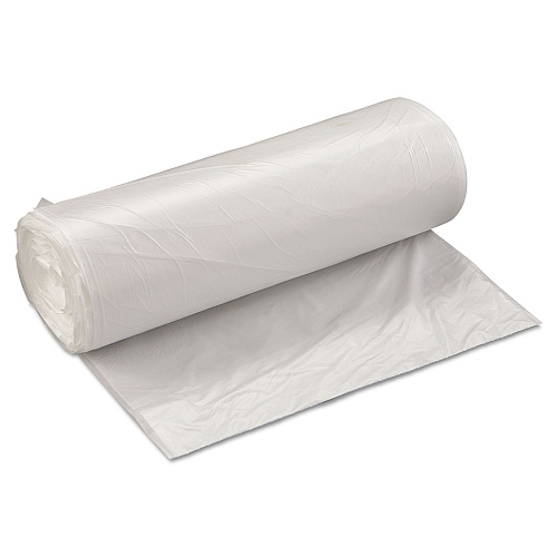Inteplast Group High-Density Commercial Can Liner Value Pack, 60 gal, 19 mic, 38" x 58", Clear, Interleaved Roll, 25 Bags/Roll, 6 Rolls/CT (VALH3860N22)