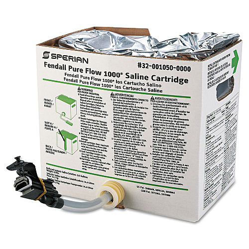 Honeywell Fendall Saline Cartridge Refill Set for Pure Flow 1000, 3.5 gal, 2/Set, 1 Set/Carton (320010500000)