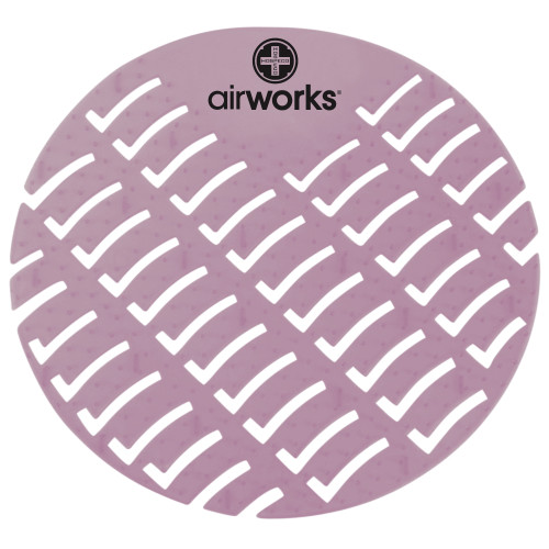 Airworks Urinal Screen, Purple, Vineyard, 10/bx, Box Of 10 (AWUS234-BX)