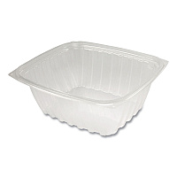 Dart ClearPac Containers, 32 oz, 9.4 x 6.8 x 2.1, Plastic, 63/Pack, 8 Pack/Carton (C32DER)