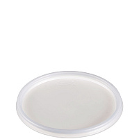 SOLO Non-Vented Cup Lids, Fits 5 oz to 16 oz Food Containers/30 oz to 32 oz Hot Cups, Plastic, Translucent, 100/Pack, 10 Packs/CT (20JLNV)