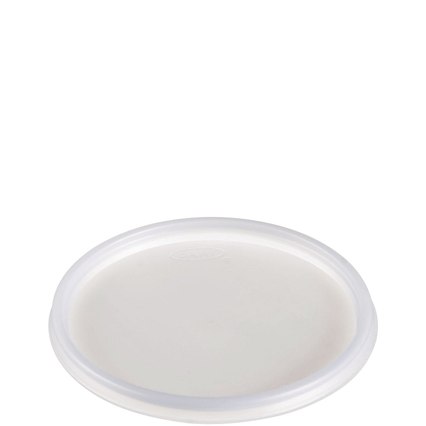 SOLO Non-Vented Cup Lids, Fits 5 oz to 16 oz Food Containers/30 oz to 32 oz Hot Cups, Plastic, Translucent, 100/Pack, 10 Packs/CT (20JLNV)