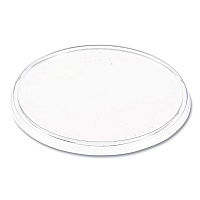 SOLO Non-Vented Cup Lids, Fits 32 oz/44 oz Hot Cups, Plastic, Clear, 500/Carton (32CLR)
