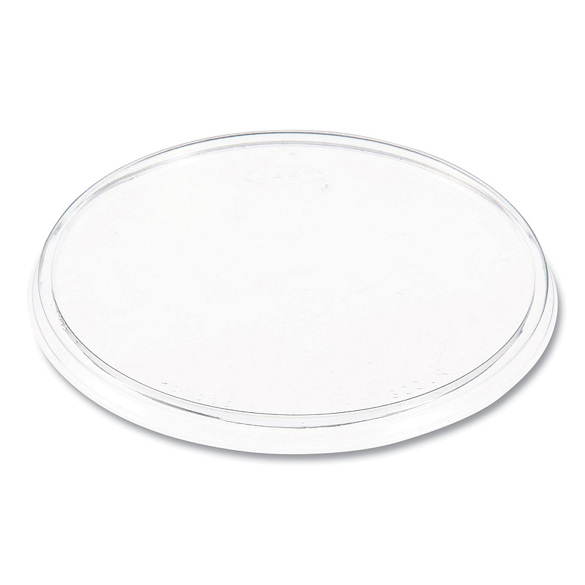 SOLO Non-Vented Cup Lids, Fits 32 oz/44 oz Hot Cups, Plastic, Clear, 500/Carton (32CLR)