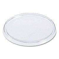 SOLO Non-Vented Cup Lids. Fits 10 oz to 14 oz Foam Cups, 6 oz to 8 oz Food Containers, 6 oz Bowls; Clear, 1,000/Carton (12CLR)